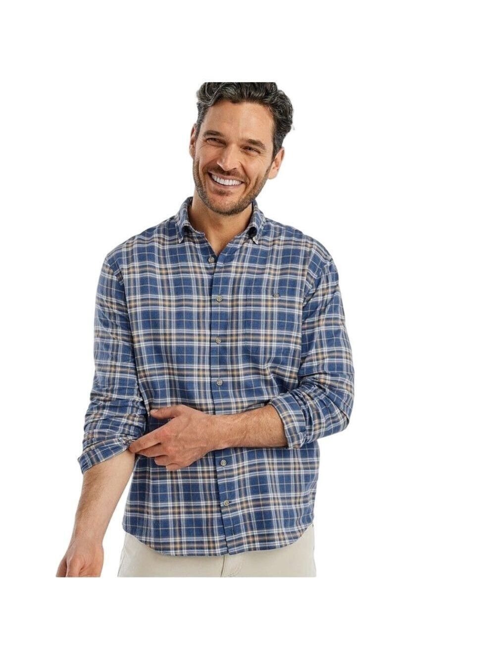 Johnnie-O Surf Flannel Button Down XXL